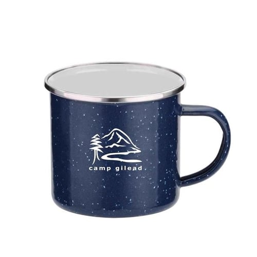 Iron and Stainless Steel Camping Mug