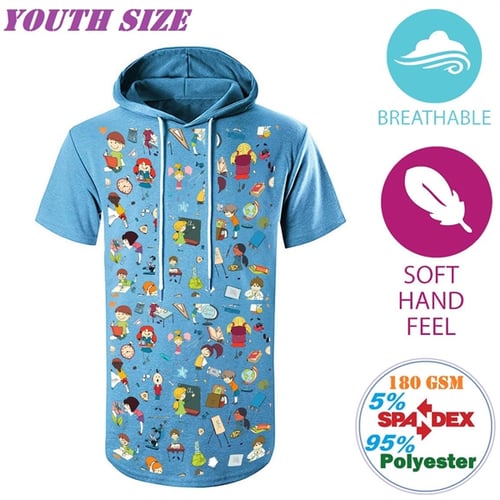 5 sublimation hoodie