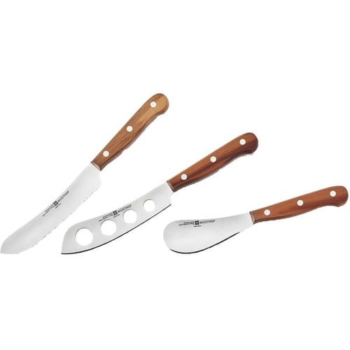 Wusthof 3 Piece Charcuterie Set with Plum Wood Handles