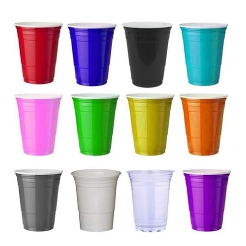 16 oz Plastic Double Wall Party Cup