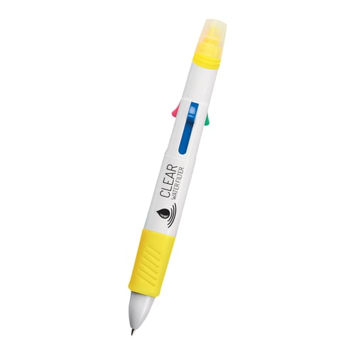 Quatro Pen With Highlighter