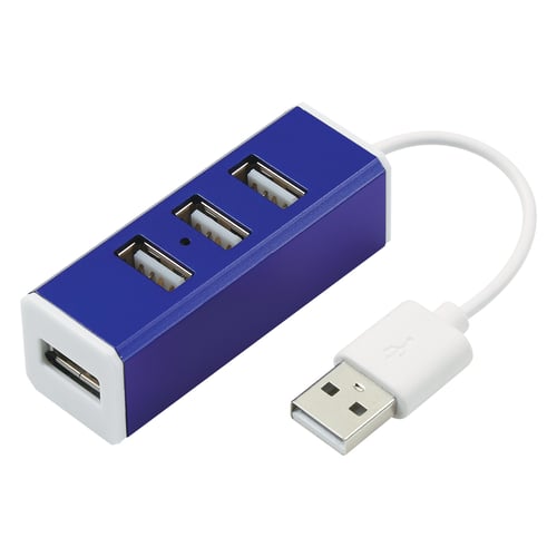 4-Port Aluminum USB Hub