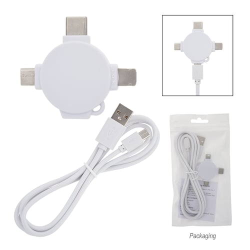 3 FT. 3-IN-1 CHARGING CABLE & ADAPTER