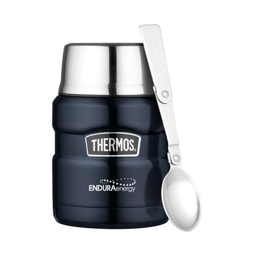 Thermos(R) Stainless King(TM) Food Jar with Spoon - 16 Oz