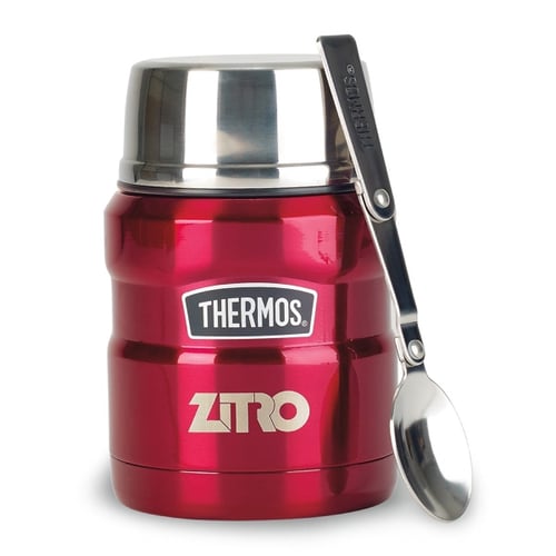Thermos Stainless King Food Jar with Spoon - 16 Oz