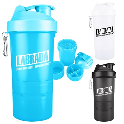 BPA Free 600ml Powder Shaker Cup Plastic Custom Logo Gym Protein