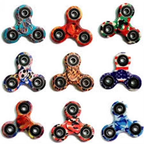 Fidget Spinner Toy with Full Color imprint and Free Shipping