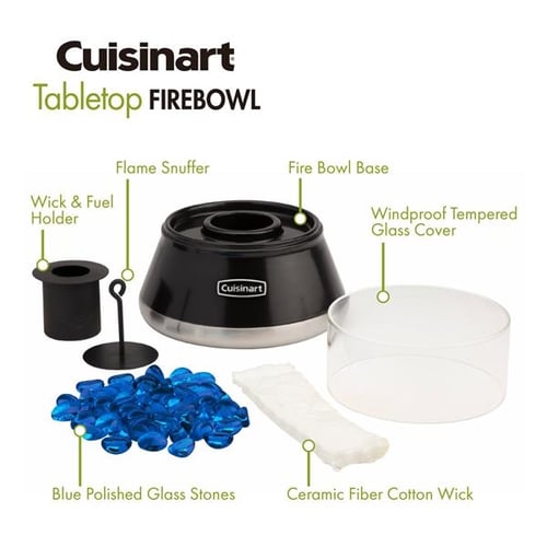 Cuisinart® Petite Tabletop Fire Bowl EverythingBranded USA