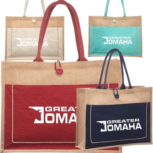 Branded Jute Bags, Printed Jute Bags, Promotional Jute Bags