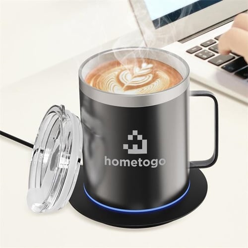 Stainless Steel Smart Mug Warmer For Coffee, Tea, Water, Mil