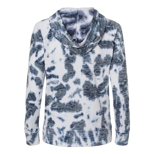 MV Sport Women's Courtney Burnout V-Notch Hooded Sweatshirt |  EverythingBranded USA