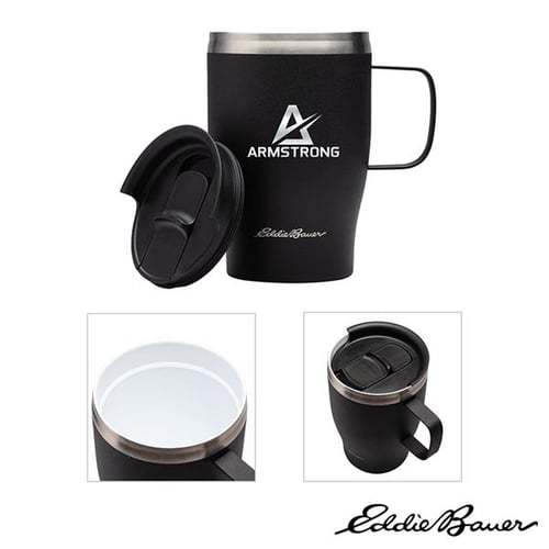 Eddie Bauer® Ravine Vacuum Insulated Travel Mug - 15 oz. (Min Qty 24)
