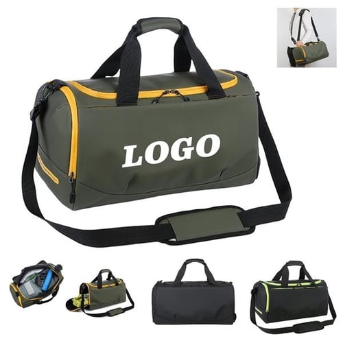 High end top duffle bag
