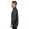 Men's Long-Sleeve Plaid Pattern Woven Shirt