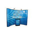 8-Foot Curved  Pop Up Tradeshow Display Booth