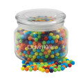 Mini Jawbreakers Candy in a Glass Jar with Lid