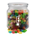Jelly Bellies Candy in a Glass Jar with Lid