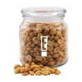 Peanuts in a Glass Jar with Lid
