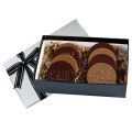 Round Chocolate Cookie and Confection Gift Boxes