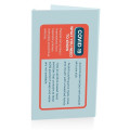 Covid-19 Info Card With Sanitizer Gel