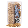 Peanuts in a Clear Acrylic Square Tall Box