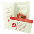 Imprinted Calling Card with Assorted Jelly Beans