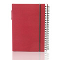 Spiral Notebooks with Elastic Closure