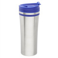 15 oz Insulated Stainless Steel Travel Mugs w/ Flip Lid Top