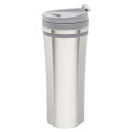 15 oz Insulated Stainless Steel Travel Mugs w/ Flip Lid Top