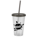 The Pioneer 16 oz Insulated Straw Tumbler