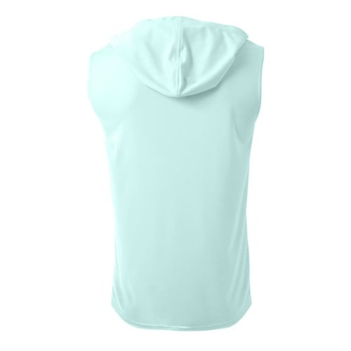 Sleeveless hooded top t shirt