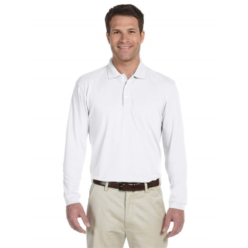 Men's 5.6 oz. Easy Blend™ Long-Sleeve Polo