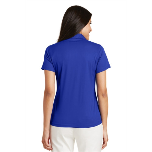 port authority ladies performance fine jacquard polo