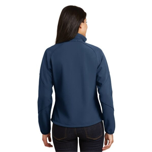 Port Authority Ladies Textured Soft Shell Jacket.