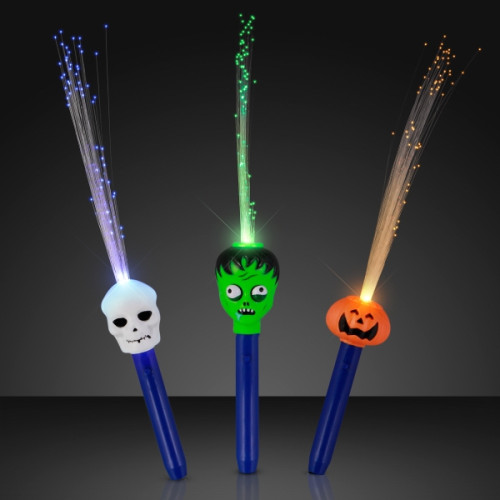 Fiber optic Halloween wand