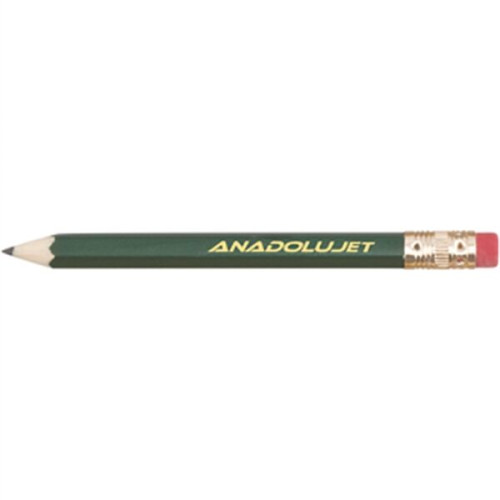 Hex Wooden Golf Pencil with Eraser EverythingBranded USA