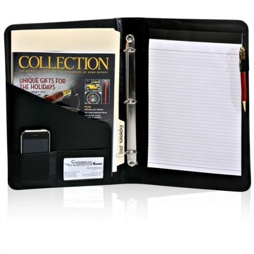 3Ring Leather Portfolios EverythingBranded USA