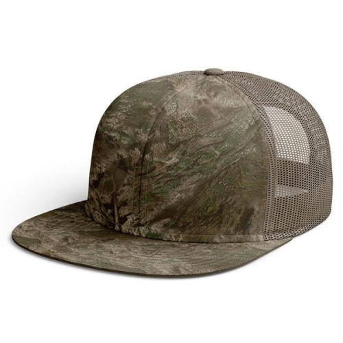 TUF™ Realtree® Fishing Flat Bill Trucker Hat Camo Mesh Caps