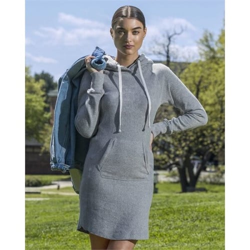 MV Sport Women's Suzie Hooded Sweatshirt Dress