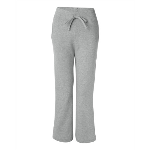 Gildan women's 2025 open bottom sweatpants