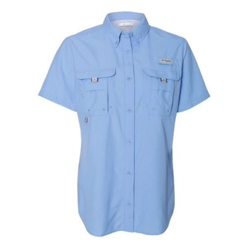Promotional Customized Columbia Women's PFG Bahama Short Sleeve Shirt