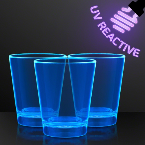 1.5 oz. UV Reactive Glow Shot Glasses