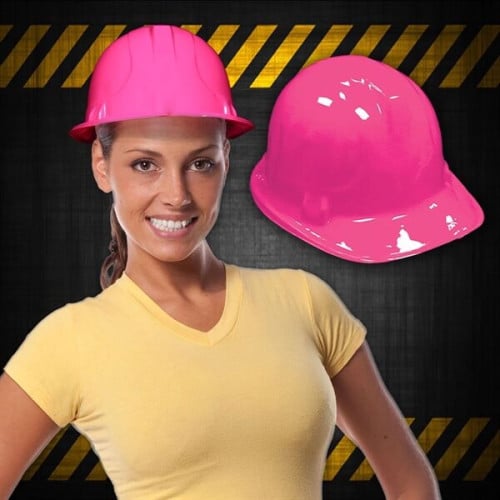 Novelty Plastic Construction Hats