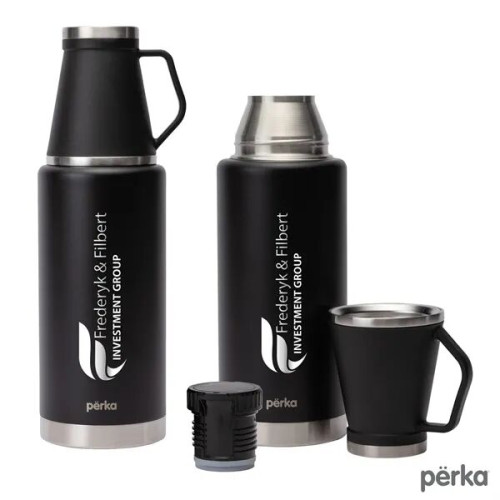 Perka® Rover 51 oz. Double Wall, Stainless Steel Growler ...