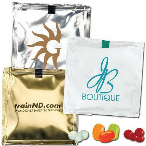 Bountiful Bag Promo Pack with Jelly Beans Candy- 3" x 3"