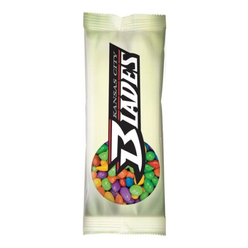 Full Color Tube DigiBags Filled w/Chocolate Sunflower Seeds