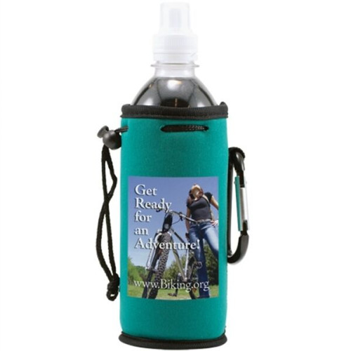Neoprene Single Bottle and Tall Can Cooler - Full color