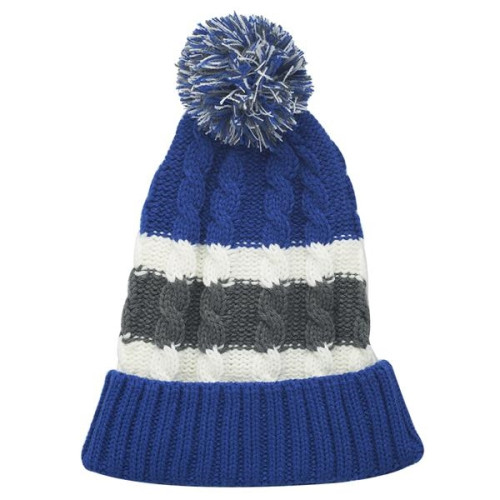 Swiss Knitted PomPom Beanies