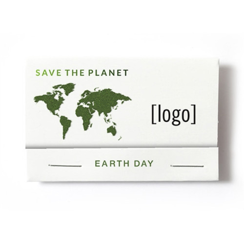 Earth Day Seed Paper Matchbook