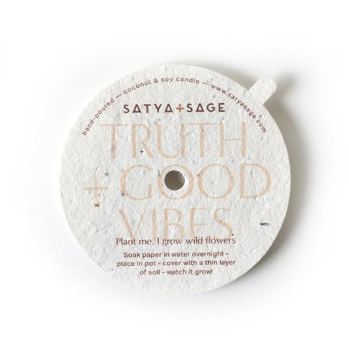 Seed Paper Candle Dust Cover, 2.875" EverythingBranded USA